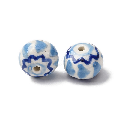 Handmade Porcelain Beads PORC-Q004-01F-1