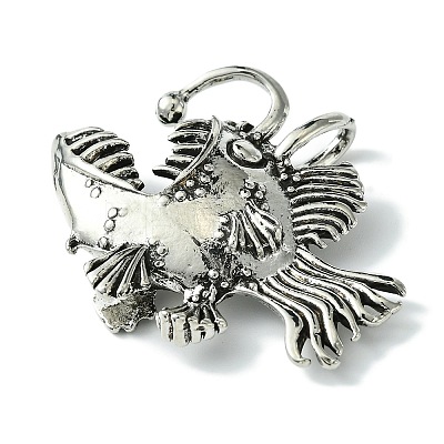 Tibetan Style Alloy Pendants FIND-B041-01AS-1