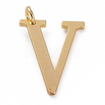 Golden Brass Pendants KK-P194-01G-V-1