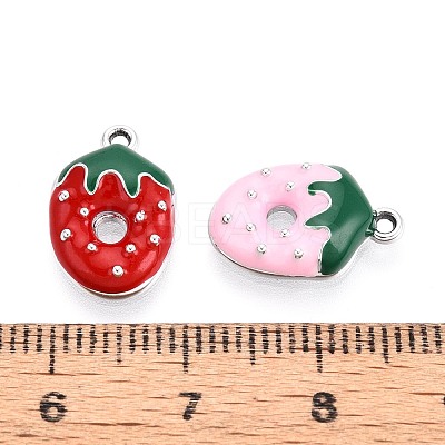 Alloy Enamel Charms PALLOY-T092-34P-1
