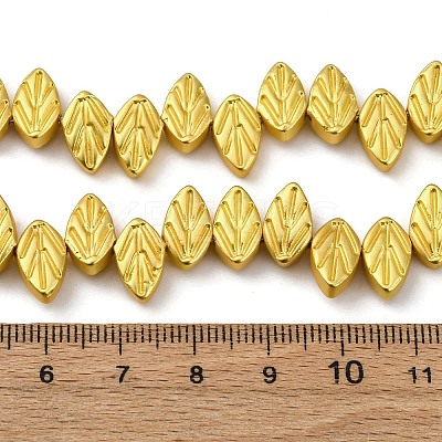 Electroplate Glass Beads Strands EGLA-H109-10H-1