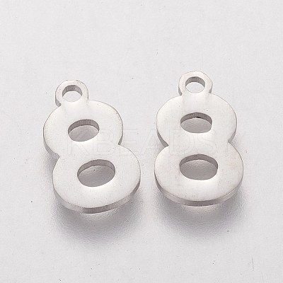 Tarnish Resistant 201 Stainless Steel Charms LS-STAS-Q201-T408-8-1
