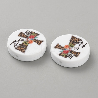 Food Grade Eco-Friendly Silicone Focal Beads SIL-SZC0005-21C-28-1
