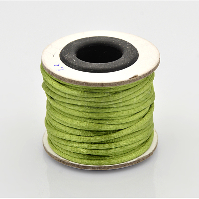 Nylon Satin Rattail Cords NWIR-O001-A-15-1
