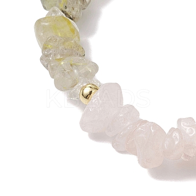 Leo Guardian Gemstone Stretch Bracelets BJEW-JB11108-07-1
