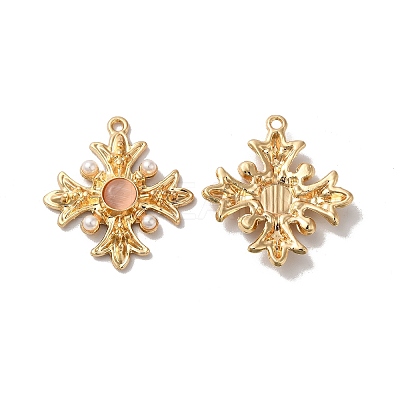 Resin Pendants PALLOY-E028-02G-1