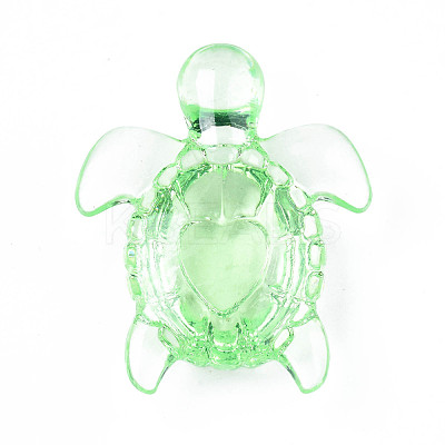 Transparent Acrylic Beads TACR-S149-14-1