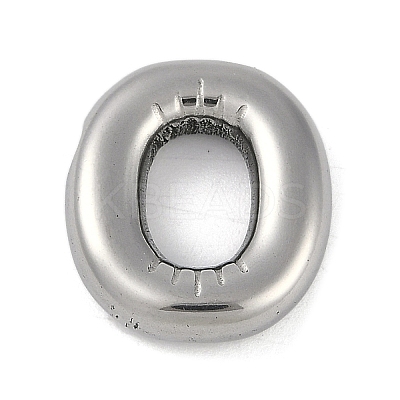 Anti-Tarnish 304 Stainless Steel Pendants STAS-K256-25O-P-1