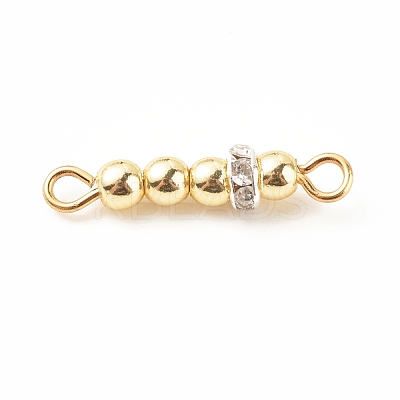 Electroplate Non-magnetic Synthetic Hematite Connector Charms PALLOY-JF01516-1