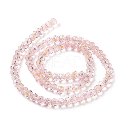 Electroplate Glass Beads Strands EGLA-A034-T8mm-L18-1