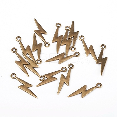 Tibetan Style Alloy Pendants PALLOY-TAC0010-18AB-1