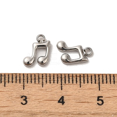 Non-Tarnish 304 Stainless Steel Charms STAS-L022-301P-1