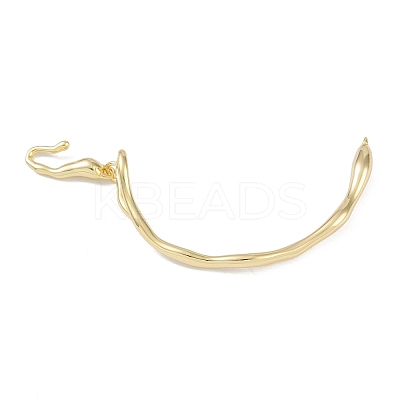 Brass Toggle Clasps KK-U020-08G-1