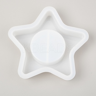 Star Candle Holder Silicone Molds DIY-I046-13-1