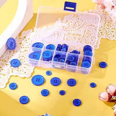 4-Hole Resin Buttons RESI-TA0004-11B-03-1