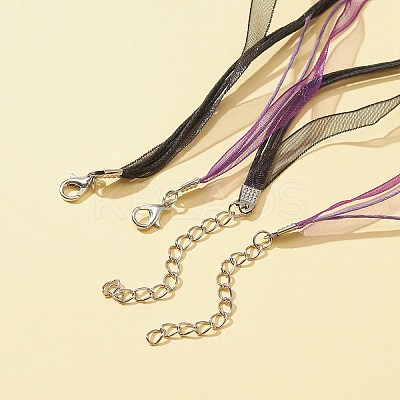 20Pcs 2-Strand Waxed Cord Necklace Making DIY-FS0003-93-1