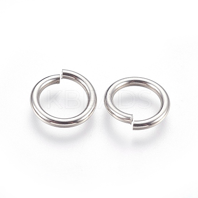 Tarnish Resistant 304 Stainless Steel Saw Cut Open Jump Rings STAS-P212-25P-24-1