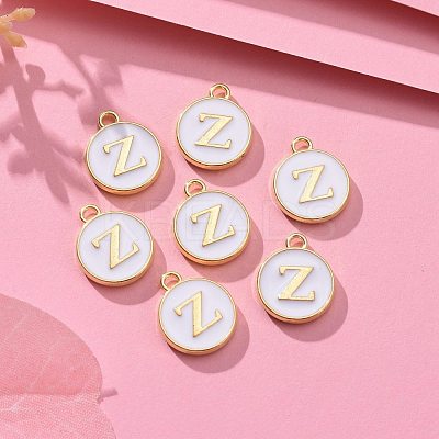 Golden Plated Alloy Charms X-ENAM-S118-01Z-1