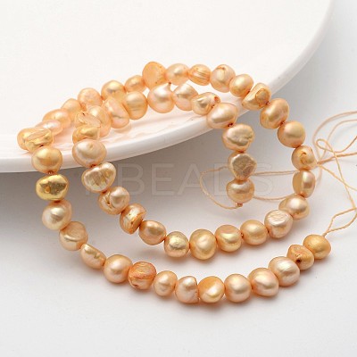 Natural Cultured Freshwater Pearl Beads Mix PSB002Y-M-1
