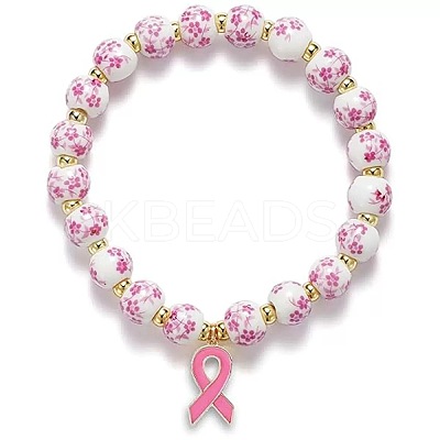 Alloy Enamel Charm Bracelets ZK7780-2-1