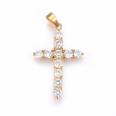 304 Stainless Steel Pendants STAS-E439-88G-1
