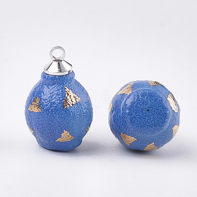 Handmade Porcelain Pendants PORC-T002-116A-1