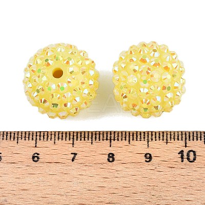 AB-Color Resin Rhinestone Beads RESI-S315-18x20-12-1