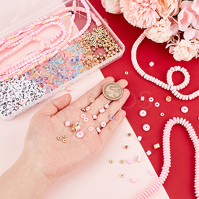DIY Beads Jewelry Making Finding Kit DIY-PH0010-59-1