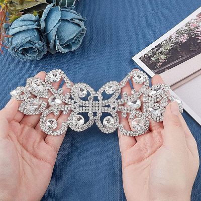 1Pc Brass Rhinestone Sewing Decorate DIY-FG0002-45-1