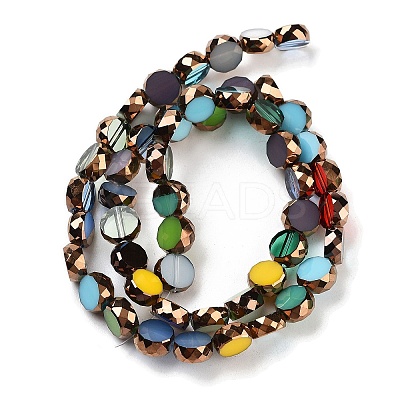 Glass Beads Strands GLAA-H032-04B-1