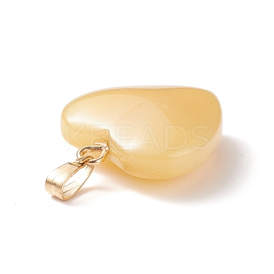 Spray Painted Glass Pendants GLAA-N035-016-A05-1