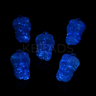 UV Plating Luminous Transparent Acrylic Pendants OACR-C001-07-1