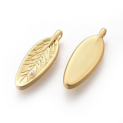 Brass Pendants KK-F783-04G-1