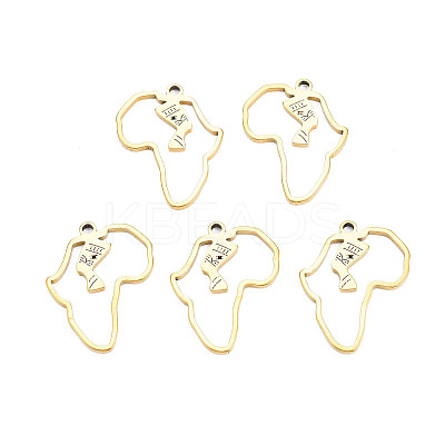 Ion Plating(IP) 201 Stainless Steel Pendants LS-STAS-T063-164G-1