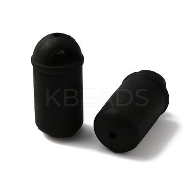 Bottle Food Grade Eco-Friendly Silicone Beads LS-SIL-WH0006-20I-1