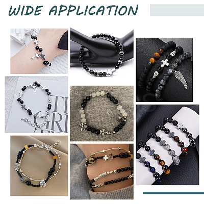 8 bags 4 styles Tibetan Style Alloy Beads FIND-AR0004-86-1