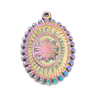 Ion Plating(IP) 304 Stainless Steel Pendants STAS-P288-05M-1