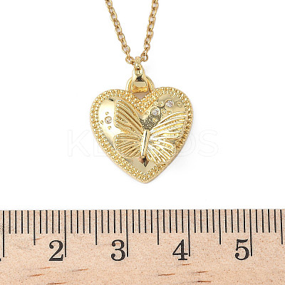 Brass Crystal Rhinestone Pendant Necklaces NJEW-P331-01A-G-1