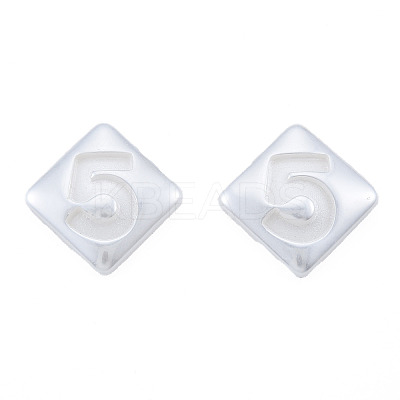 ABS Plastic Imitation Pearl Cabochons KY-N015-26-1