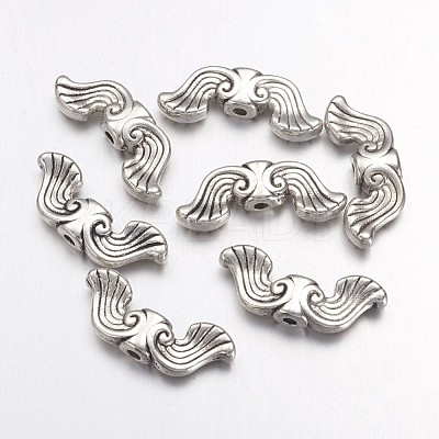 Tibetan Style Alloy Beads TIBEB-EA9130Y-LF-1