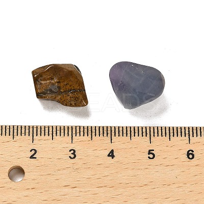 20Pcs Natural Mixed Stone Nuggets Collections G-M425-01B-1