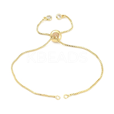 Rack Plating Brass Chain Bracelet Making KK-A142-017G-1