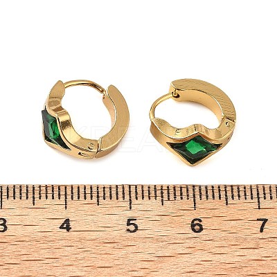 304 Stainless Steel Hoop Earrings EJEW-P309-05G-1