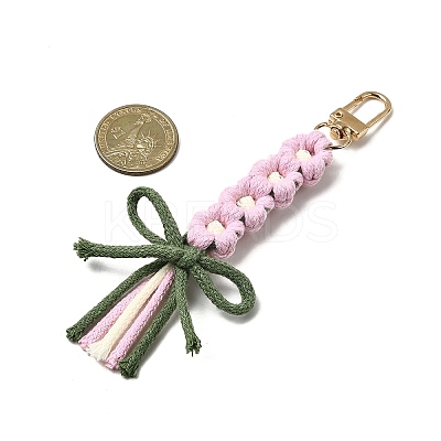 Cotton Pendant Decorations HJEW-TA00396-1