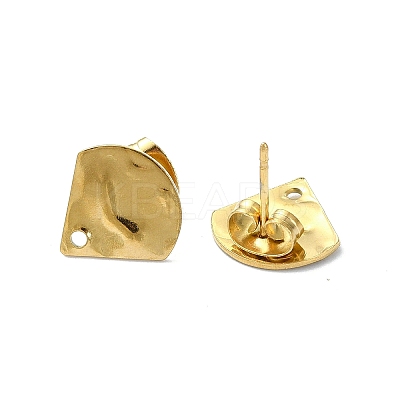 304 Stainless Steel Stud Earring Findings STAS-L024-003G-04-1