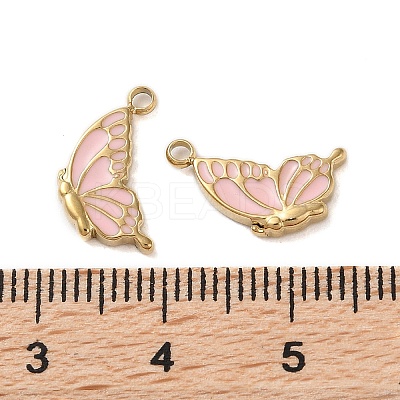 304 Stainless Steel with Enamel Charms STAS-L022-400G-05-1
