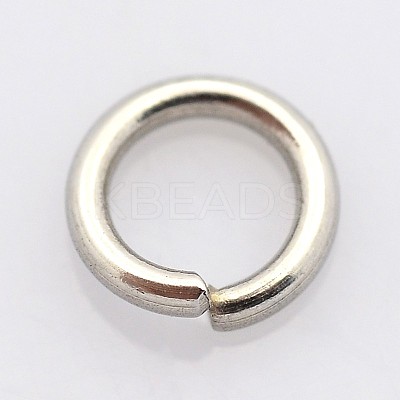 Tarnish Resistant 304 Stainless Steel Open Jump Rings A-STAS-E067-07-5mm-1