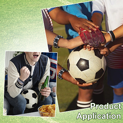 DIY Football Bracelets Making Kits AJEW-PH0007-26-1