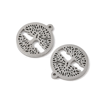 Non-Tarnish 304 Stainless Steel Pendants STAS-L245-010B-P-1