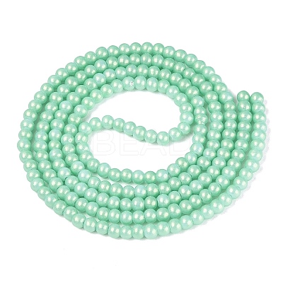 Baking Paint Glass Pearl Beads Strands LS-DGLA-ZX001-05B-08-1